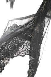 Gaia Babydoll with Black Lace