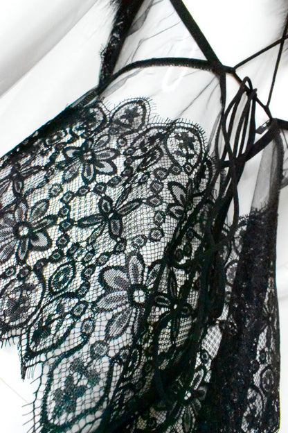 Rhea Baby Doll with Floral Lace