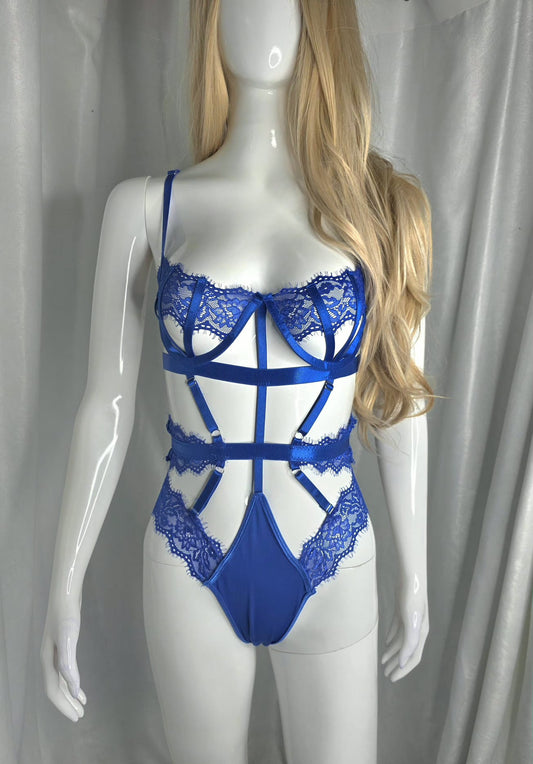 Crush Temptation Sheer Lace Teddy