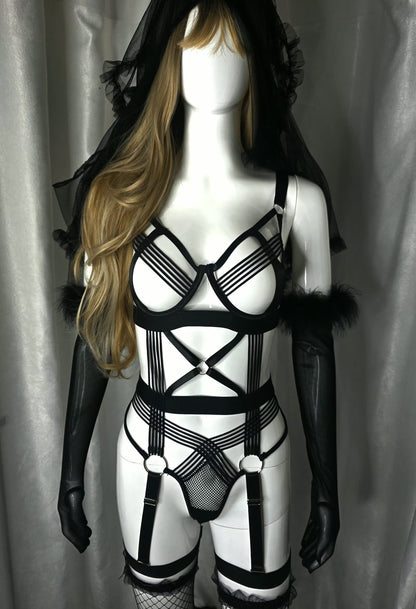 Total Eclipse Strappy Teddy