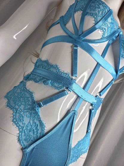 Crush Temptation Sheer Lace Teddy