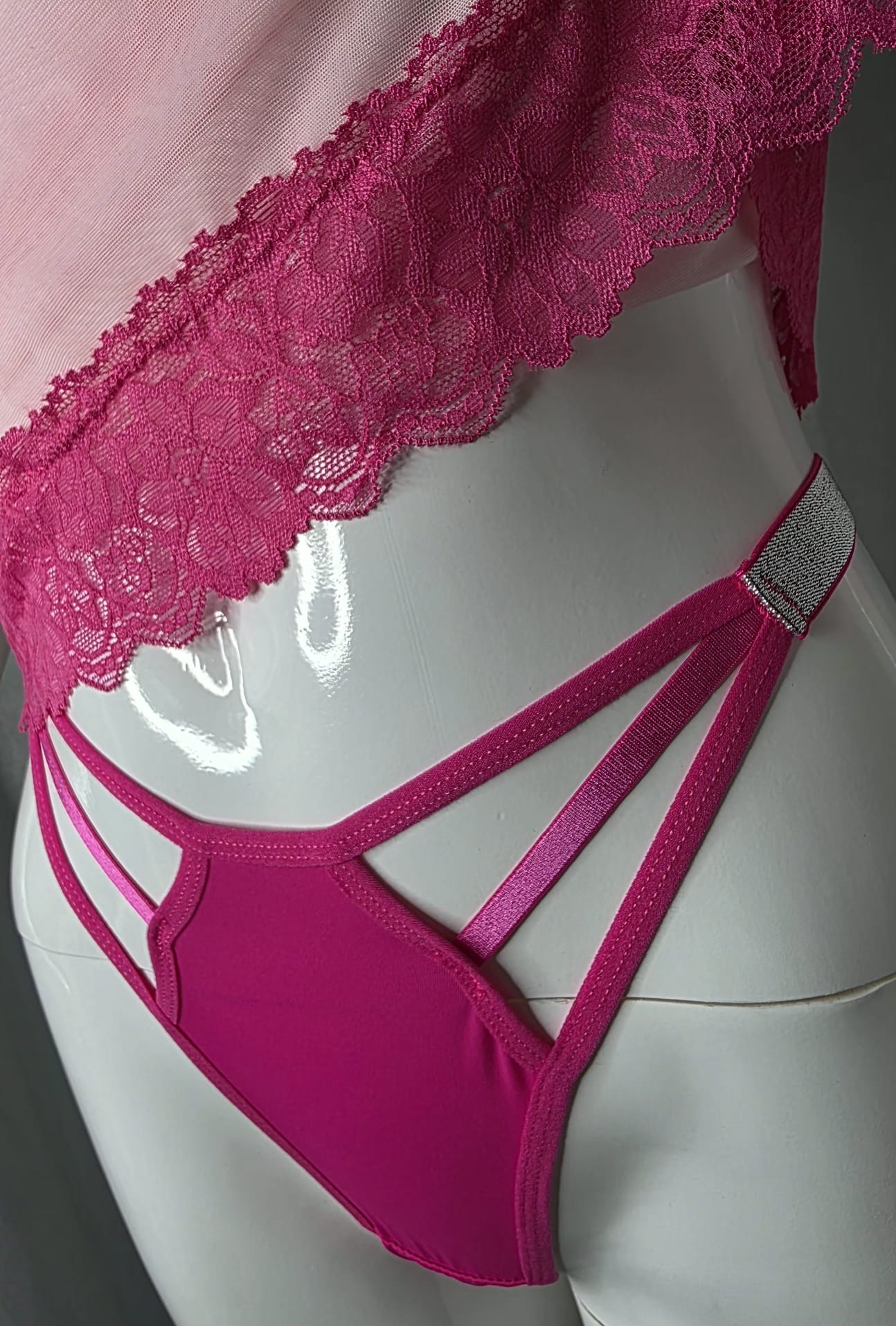 Pink Whisper Romantic Sheer Babydoll