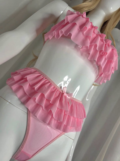 Sugar Kiss Mesh Lingerie Set