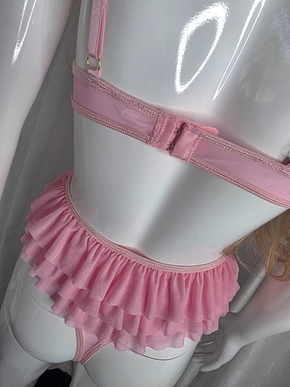 Sugar Kiss Mesh Lingerie Set