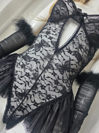 Hot Fairy Tales - Embroidered Teddy